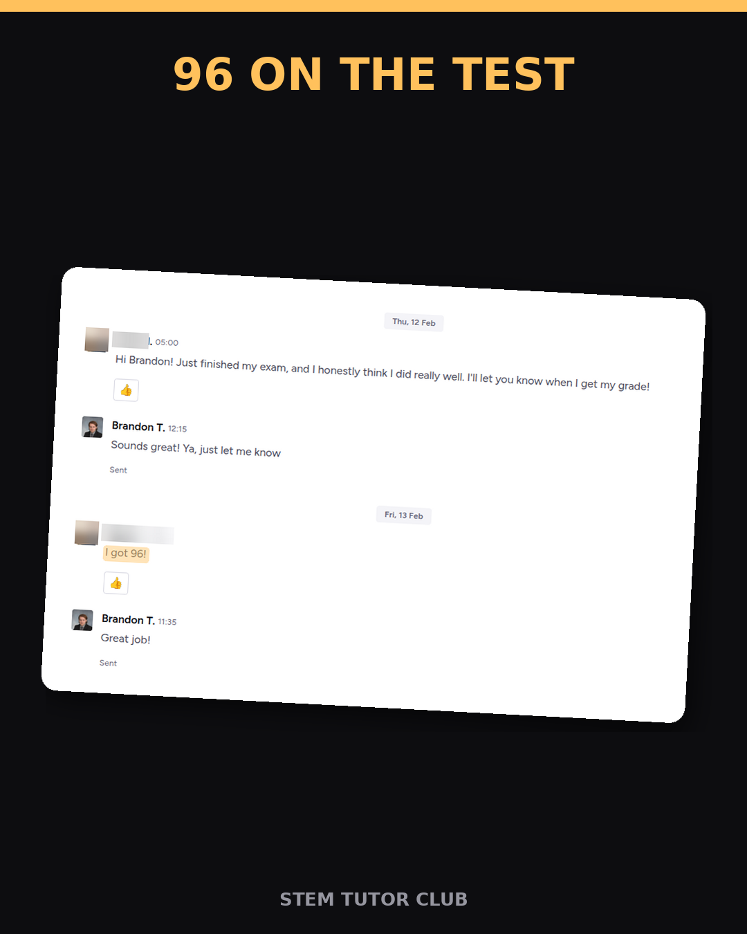 Testimonial proof