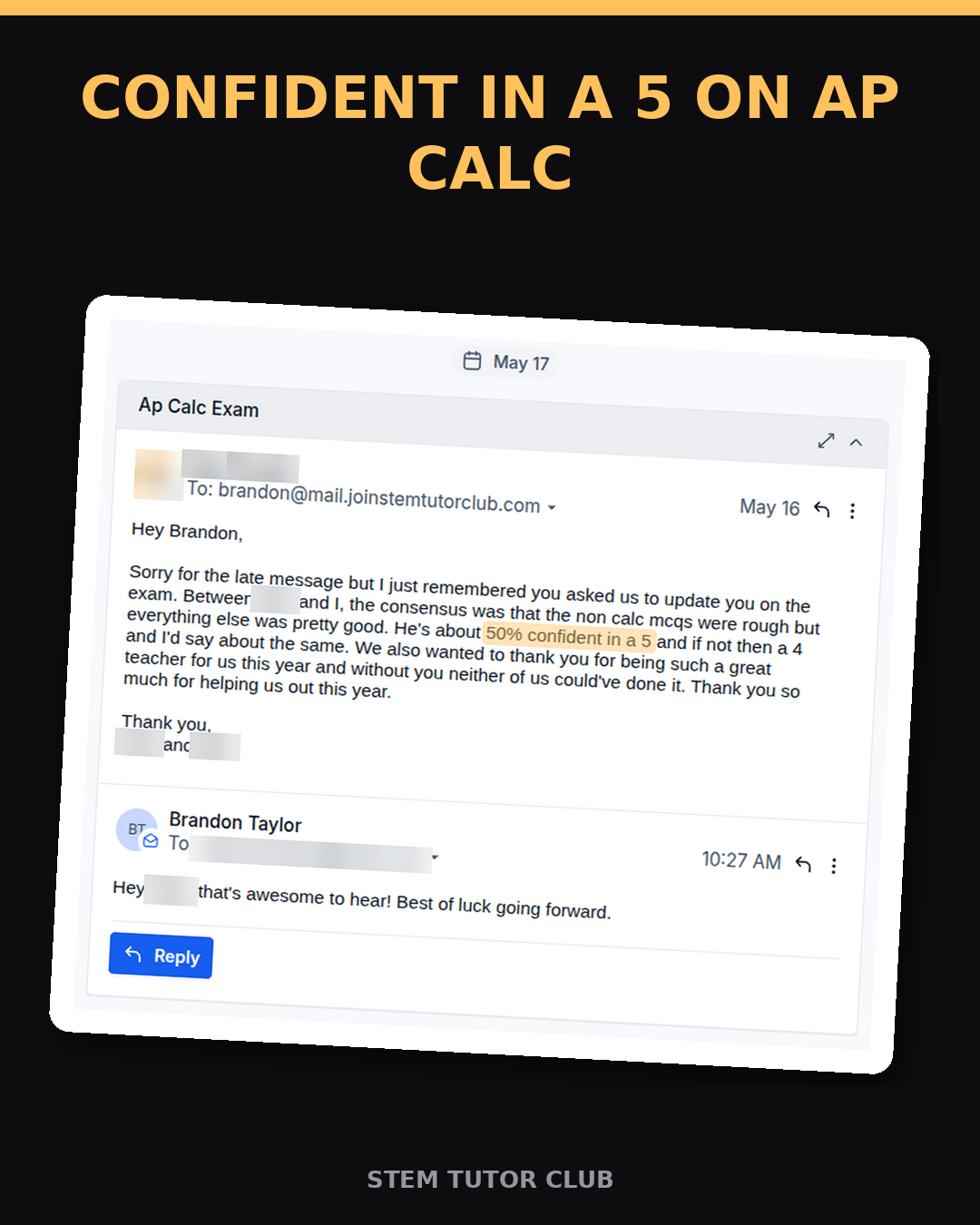 Testimonial proof