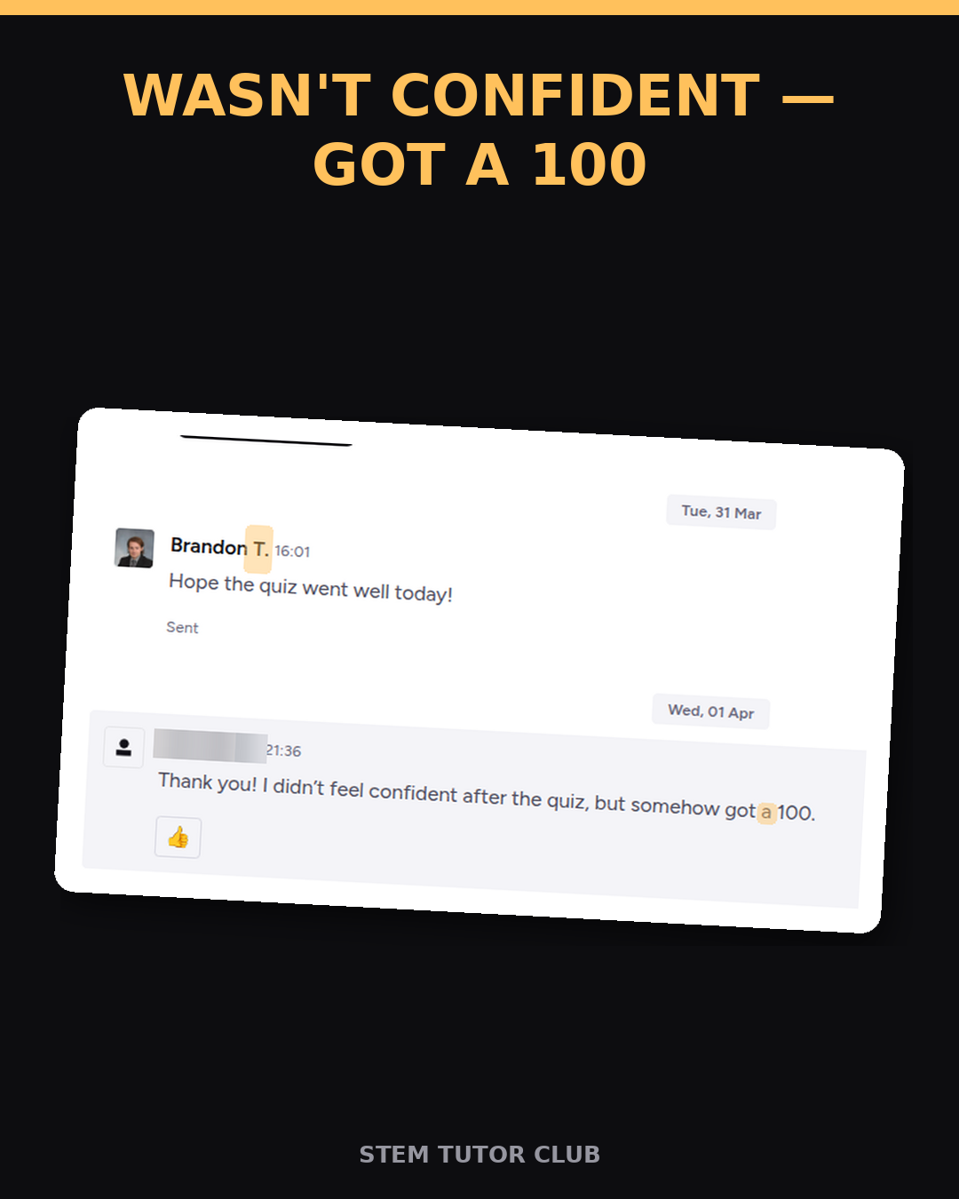 Testimonial proof