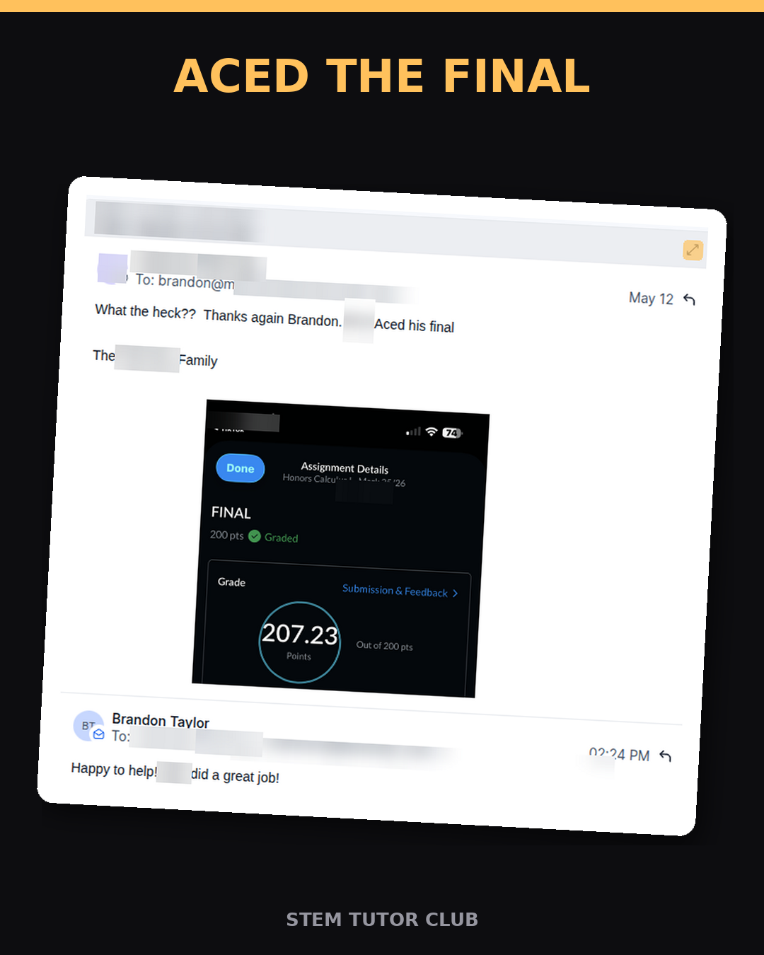 Testimonial proof