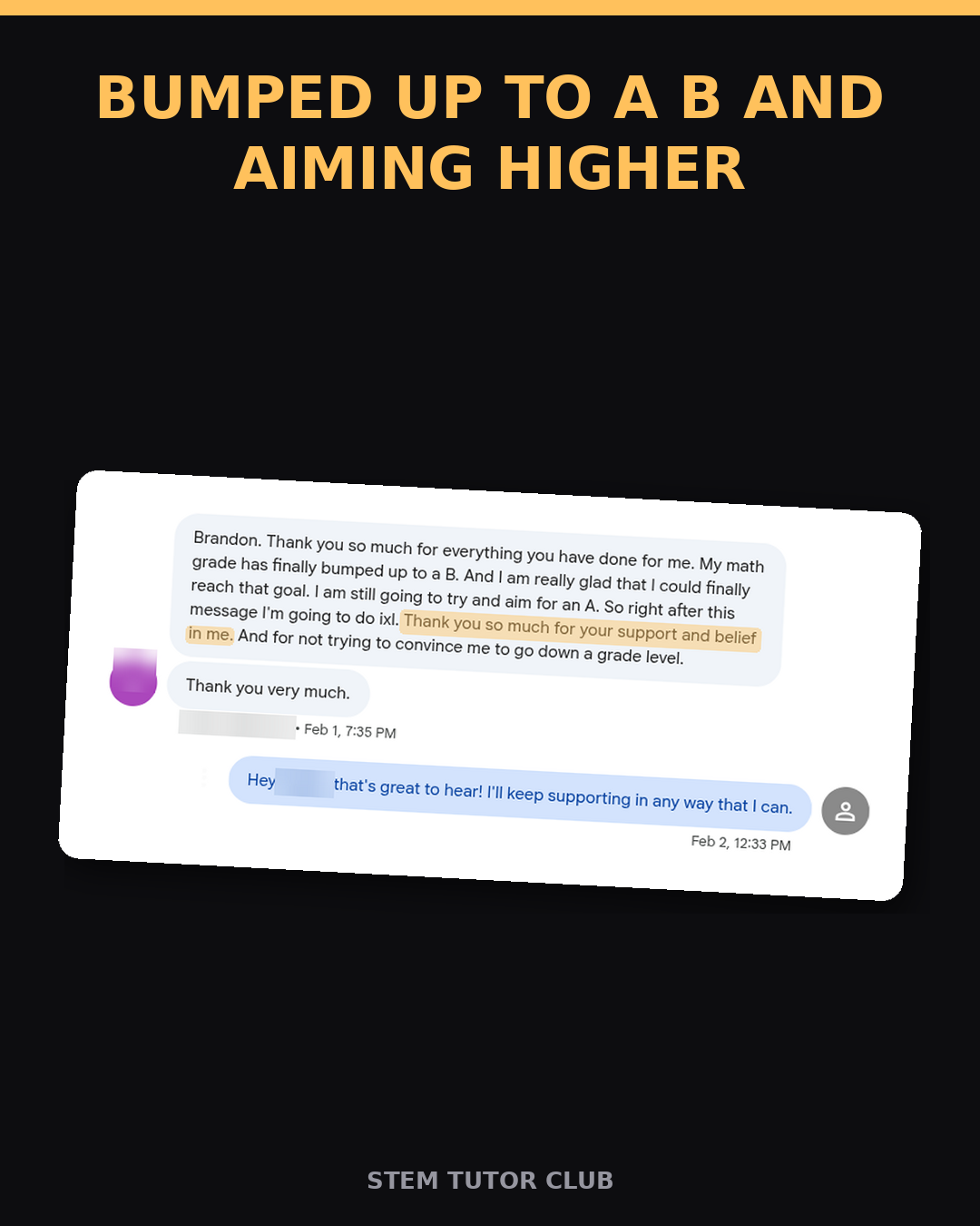 Testimonial proof