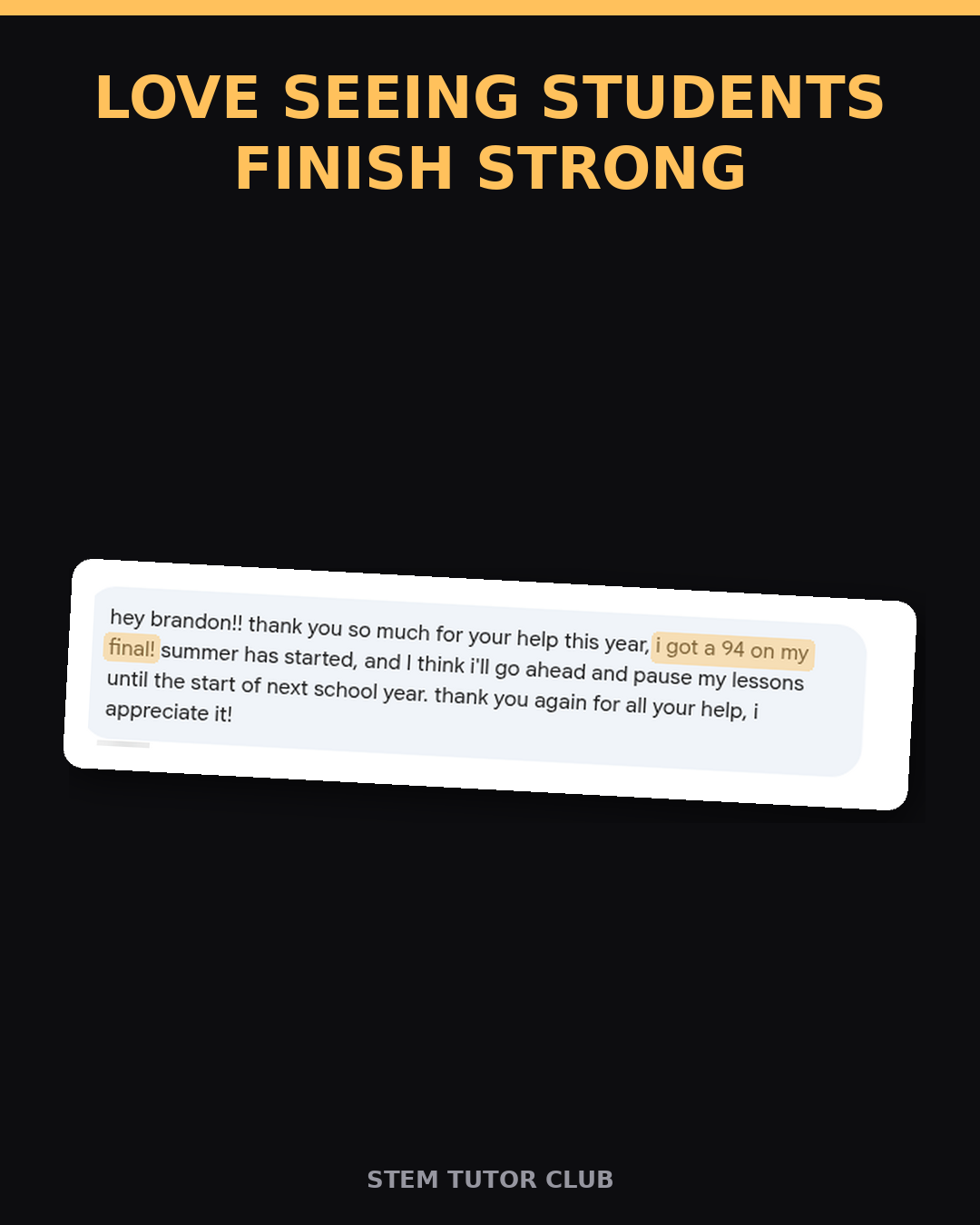 Testimonial proof