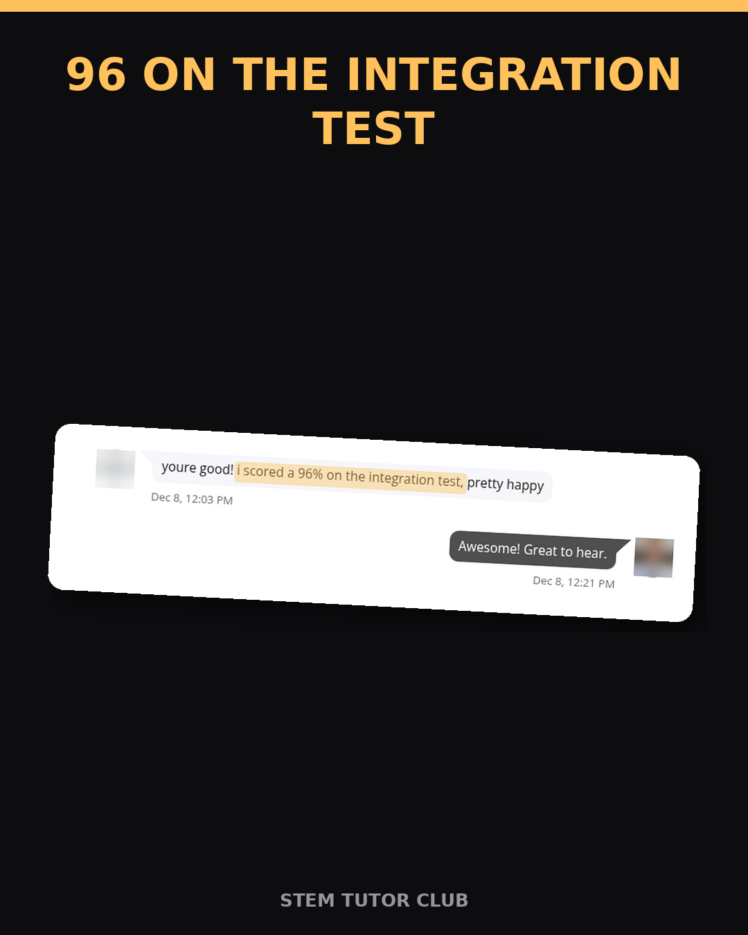 Testimonial proof