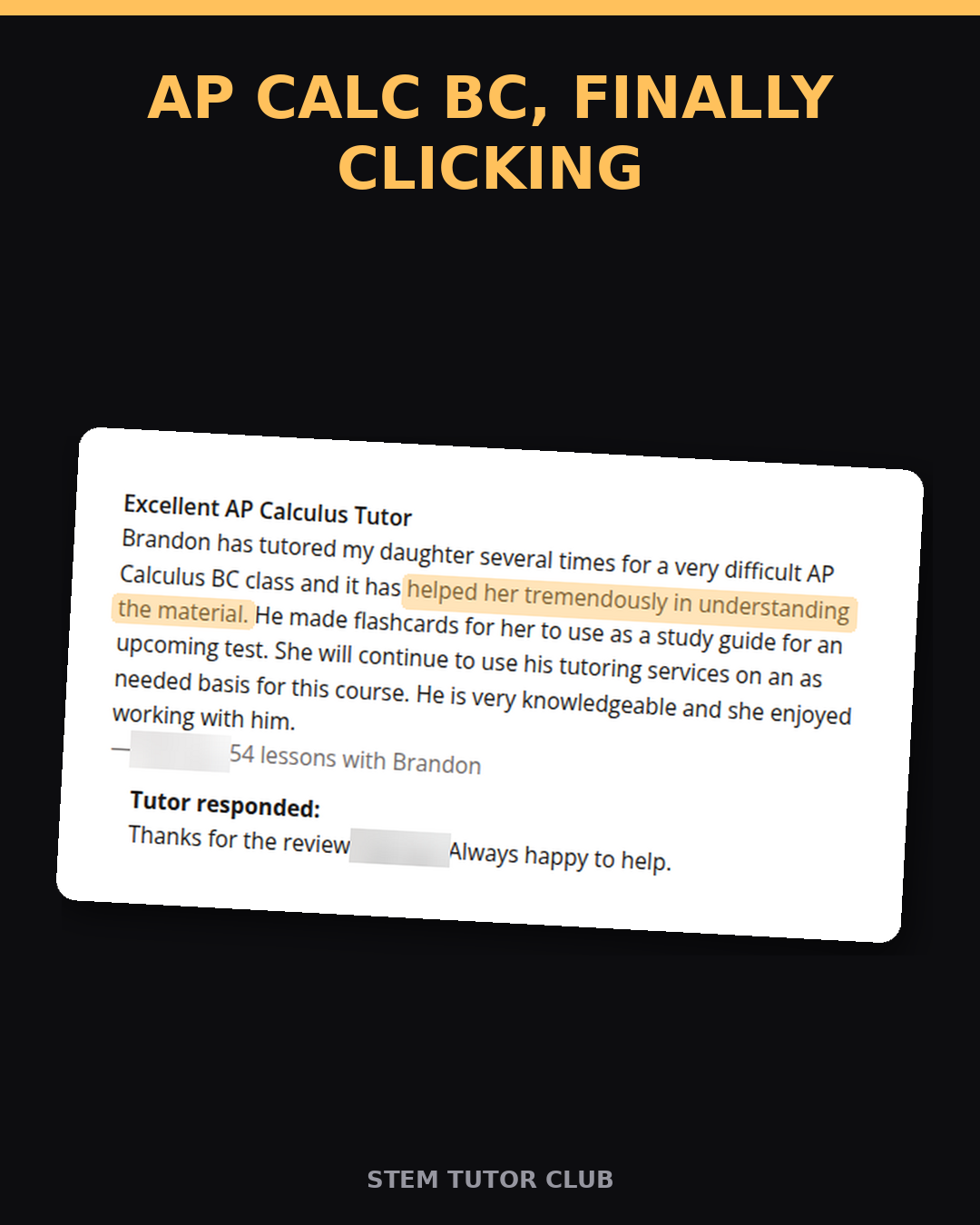 Testimonial proof