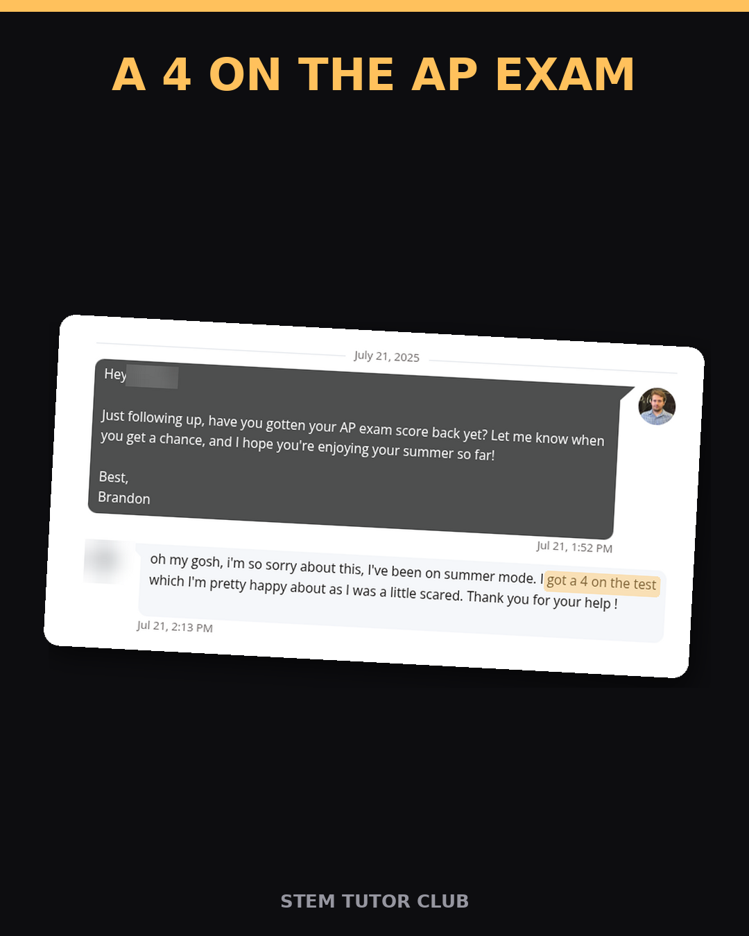 Testimonial proof