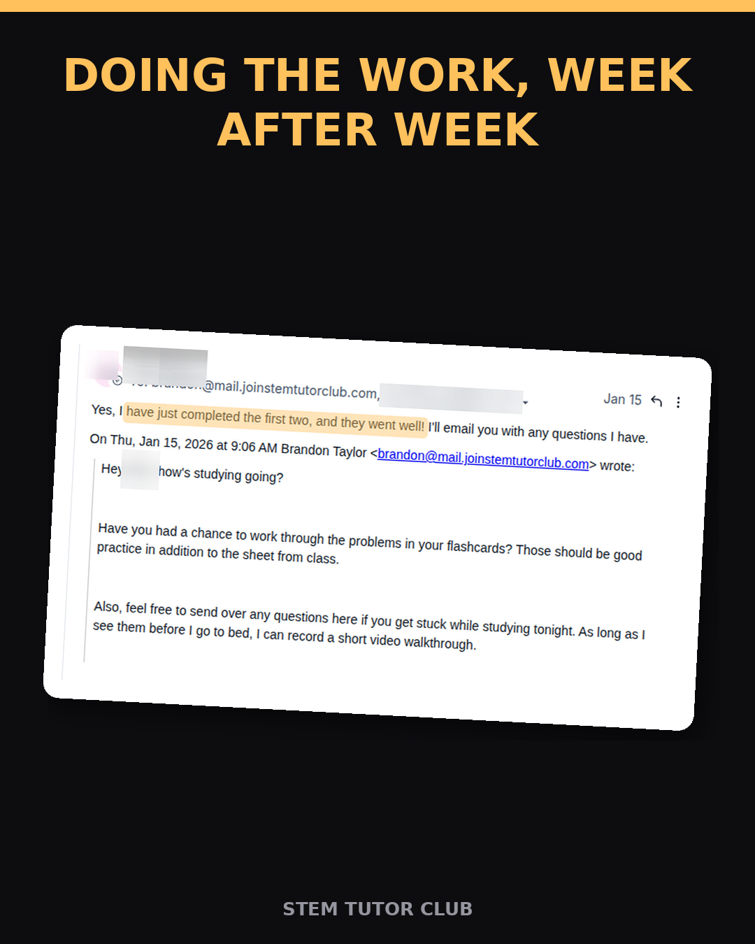 Testimonial proof