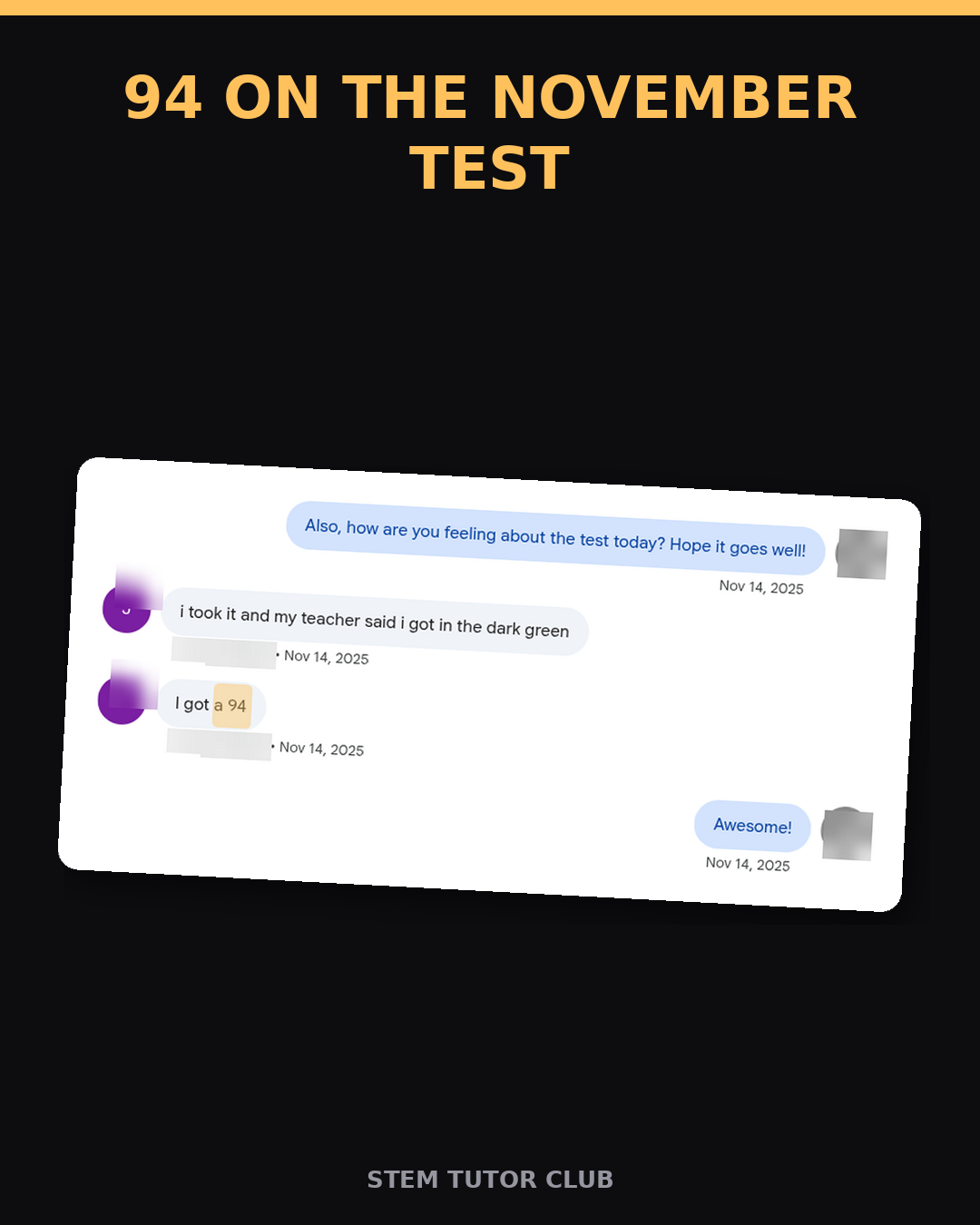 Testimonial proof