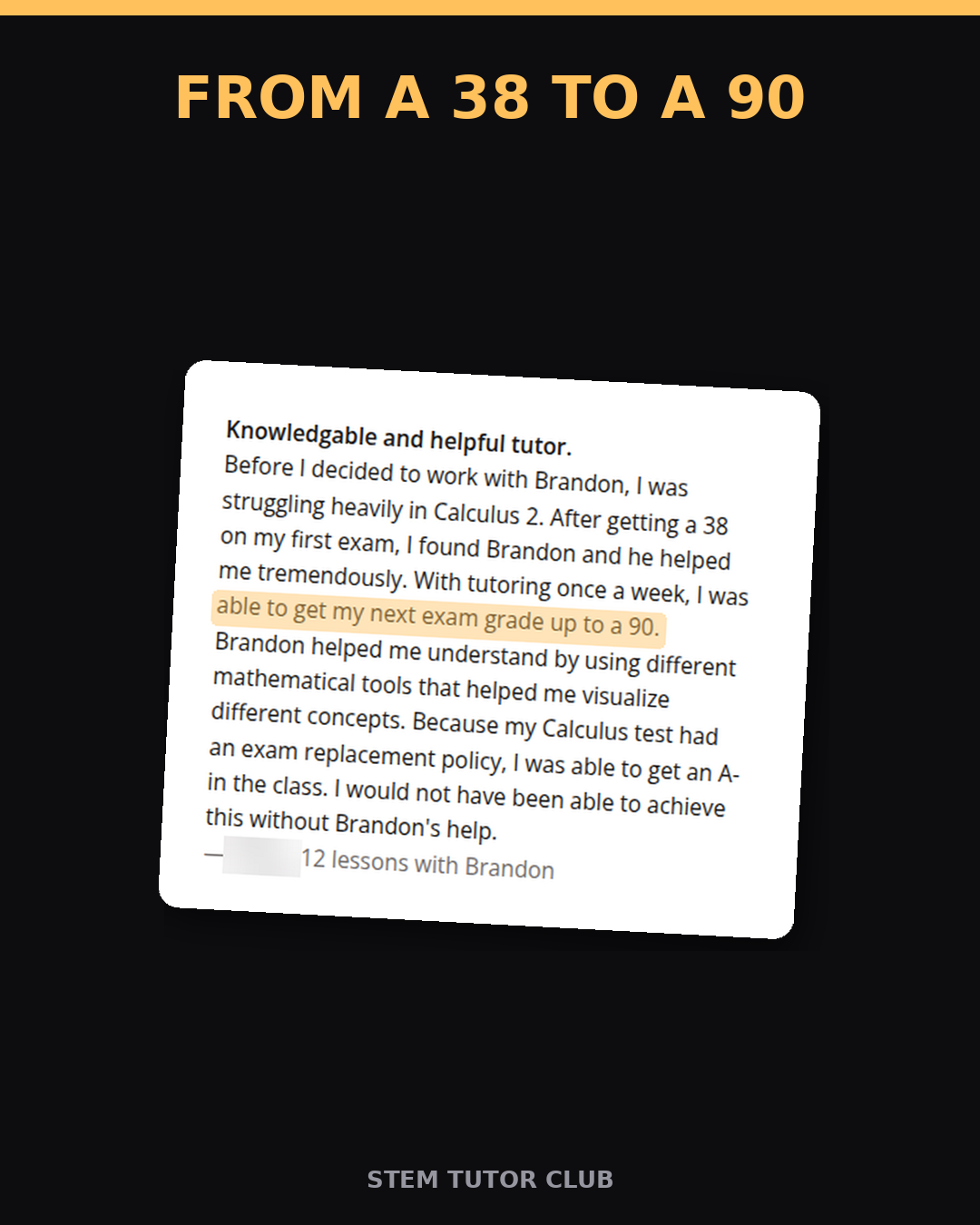 Testimonial proof