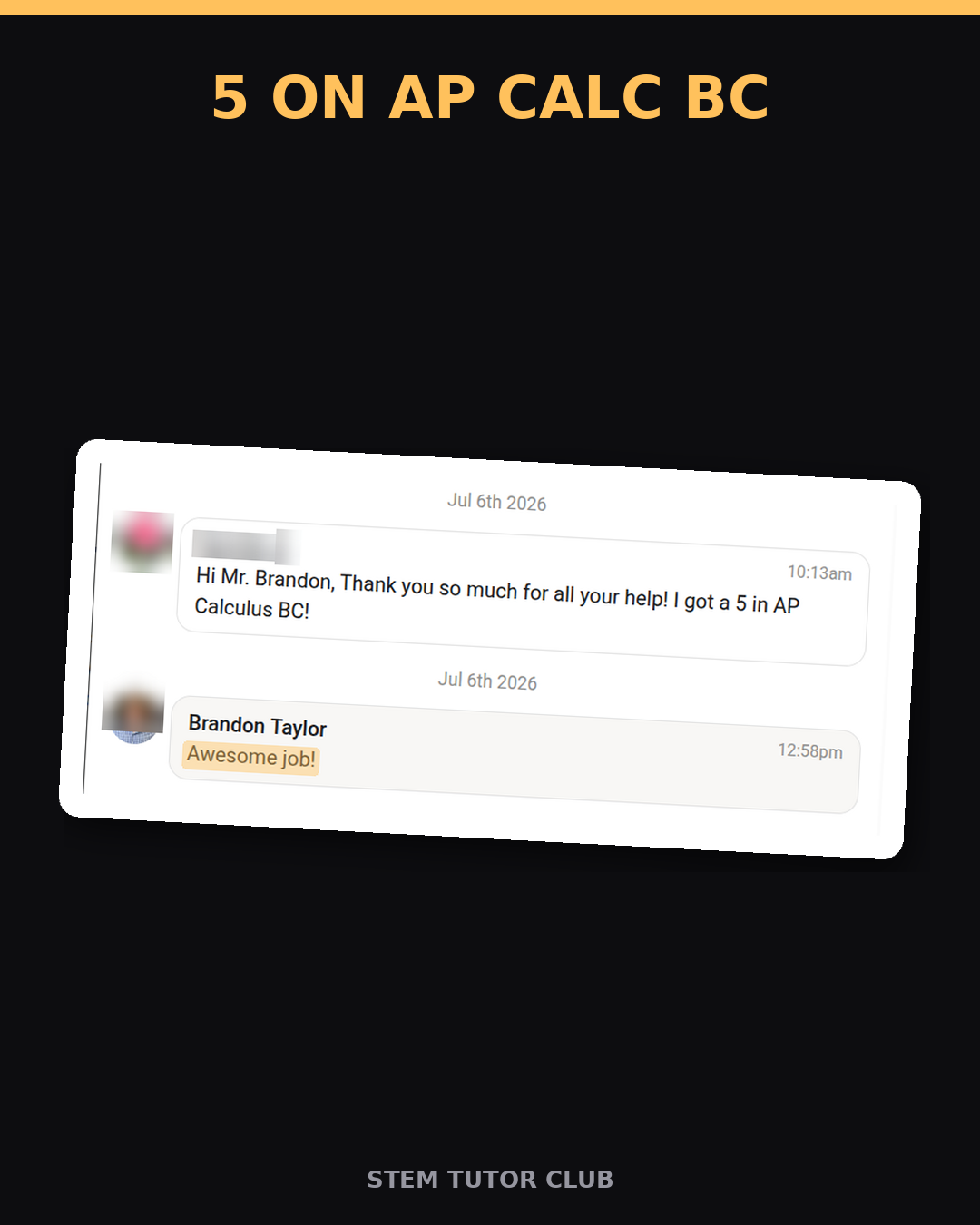 Testimonial proof