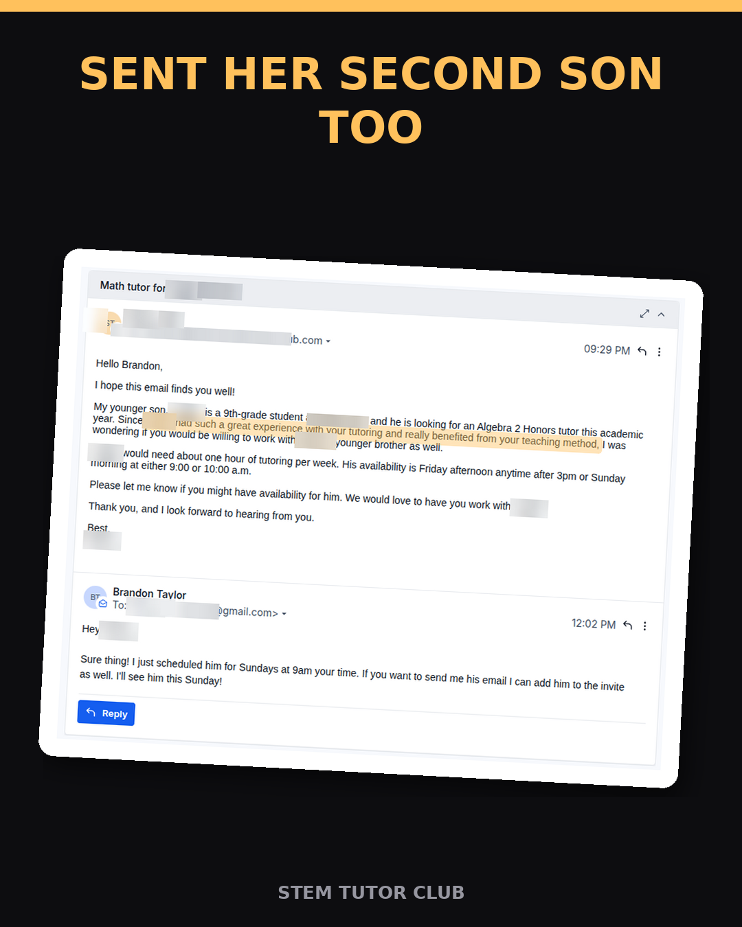 Testimonial proof
